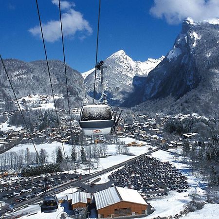 Appt Le Grand Tetras F14 - 4 Pers Appartement Samoëns Buitenkant foto