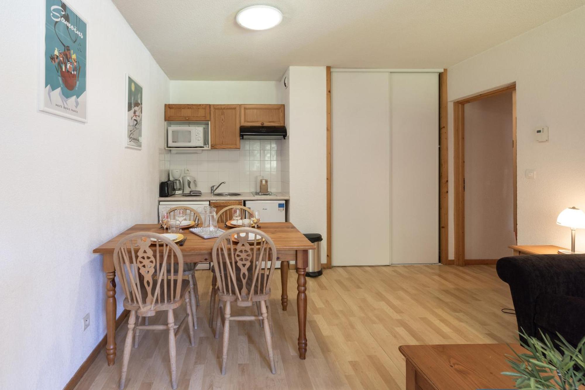 Appt Le Grand Tetras F14 - 4 Pers Appartement Samoëns Buitenkant foto