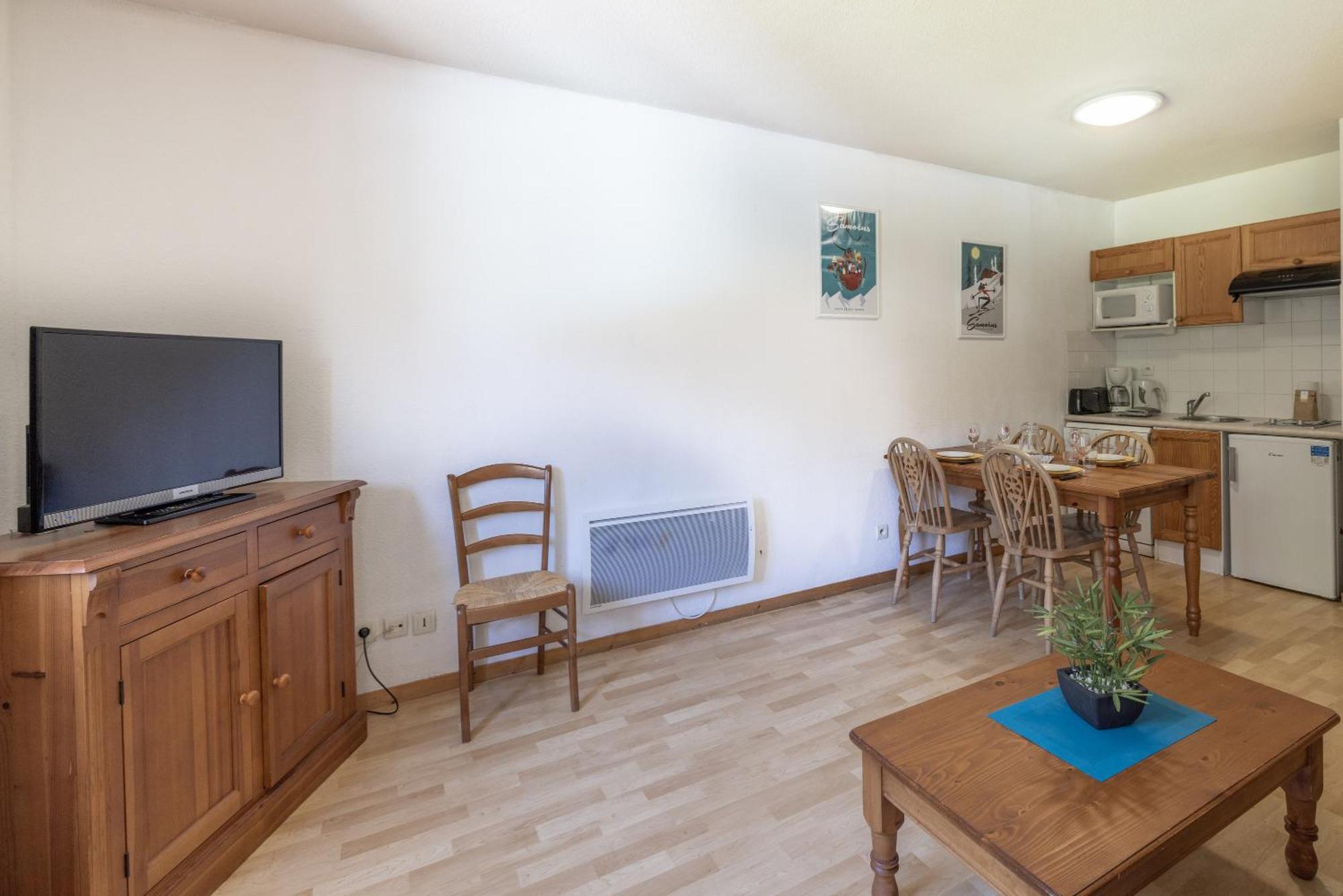 Appt Le Grand Tetras F14 - 4 Pers Appartement Samoëns Buitenkant foto