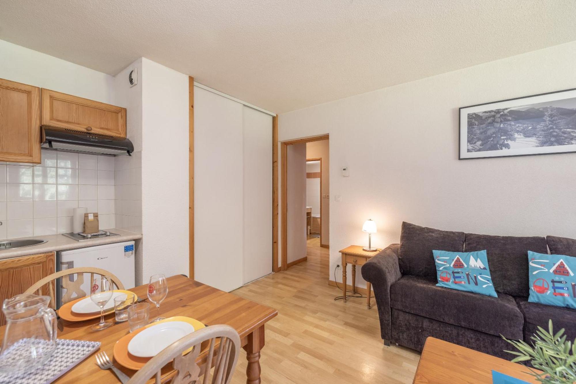 Appt Le Grand Tetras F14 - 4 Pers Appartement Samoëns Buitenkant foto