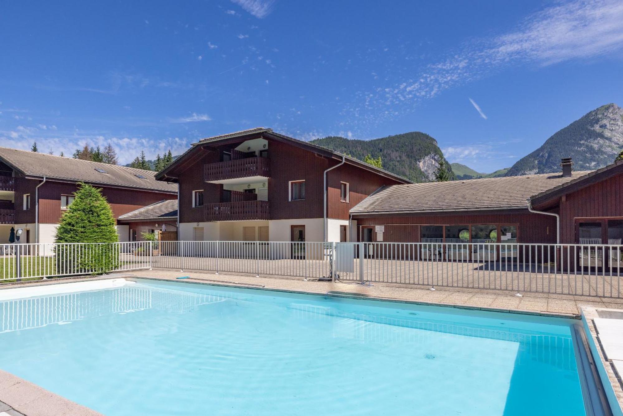 Appt Le Grand Tetras F14 - 4 Pers Appartement Samoëns Buitenkant foto
