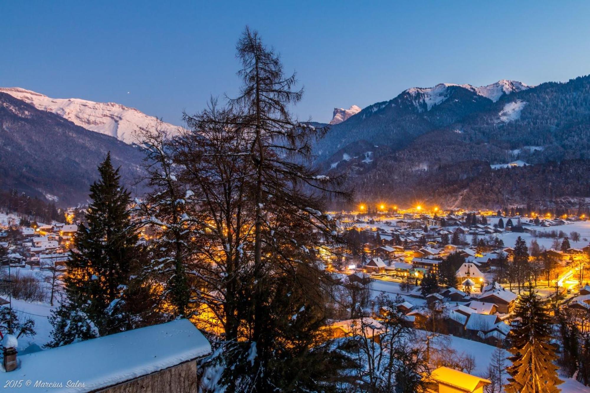 Appt Le Grand Tetras F14 - 4 Pers Appartement Samoëns Buitenkant foto