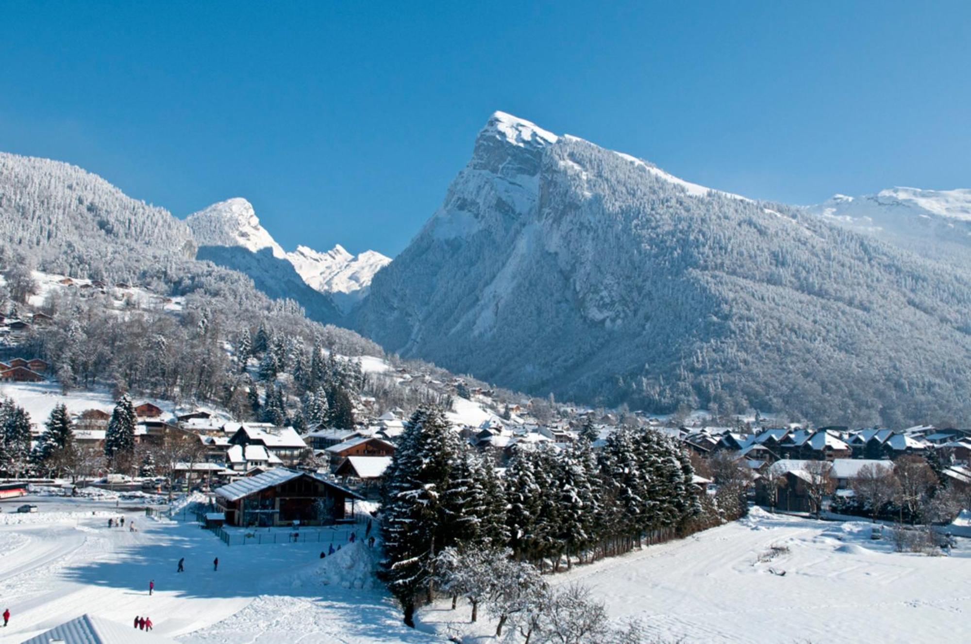Appt Le Grand Tetras F14 - 4 Pers Appartement Samoëns Buitenkant foto